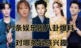 娱乐八卦最新爆料,当红明星惊人内幕大曝光！